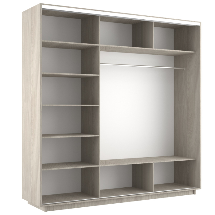 Шкафы-купе, Шкаф-купе Экспенс Широкий, 180х60х240