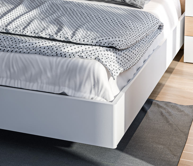 Кровати 160 см, Кровать Мальта СБ-3270 с матрасом Тропикана-Боннет плюс 1600*2000