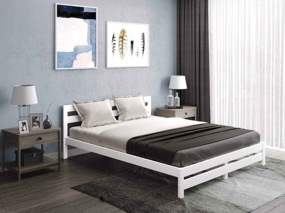 Кровати из массива, Кровать полутораспальная "MAMAMIA" 140х200