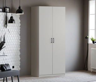 Шкаф двухдверный Макс 1000 мм, вариант №4 (ЛДСП)