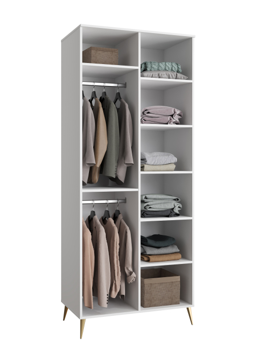 Шкафы двухстворчатые, Шкаф для одежды Оливия ОЛ-01