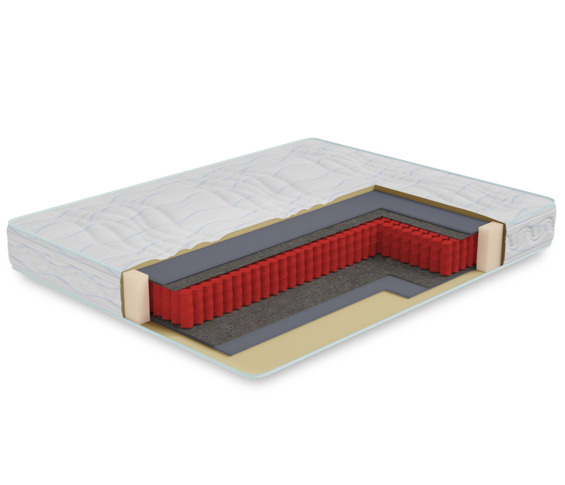 800 x 2000, Матрас Сити-Мадрид в чехле Cooler 800х2000