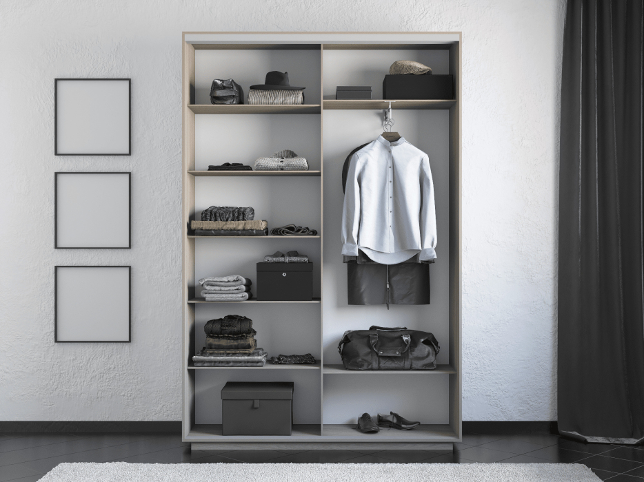 Шкафы-купе 2-х дверные, Шкаф-купе Экспресс 2-х дверный Фотопечать Квадрат Стекла 120х45х240