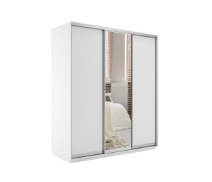Шкаф-купе Экспресс Медиум (1 зеркало) трио 2200 x 2100 x 600