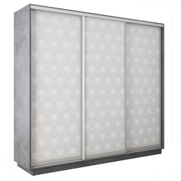 Шкаф-купе Экспресс 3-х дверный Фотопечать Калейдоскоп Стекла 240х60х220