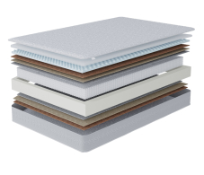 900 x 2000, Матрас Наслаждение-Рафаэль в чехле Magnetic 900х2000