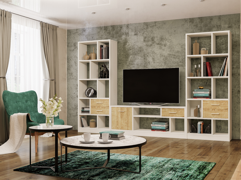 Стенки для гостиной, Набор мебели для гостиной Виктория 001