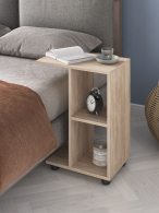 Журнальные столики, Стол приставной Ник c полками 473х300х580