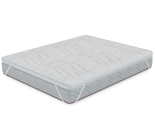 Наматрасник Соник-латекс h 6см в чехле Кулер 1400*2000