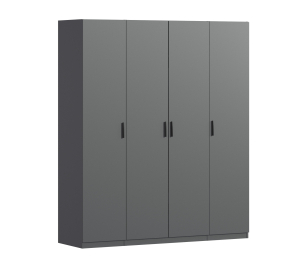 Шкаф четырехдверный Макс 2000 мм, вариант №4 (ЛДСП)