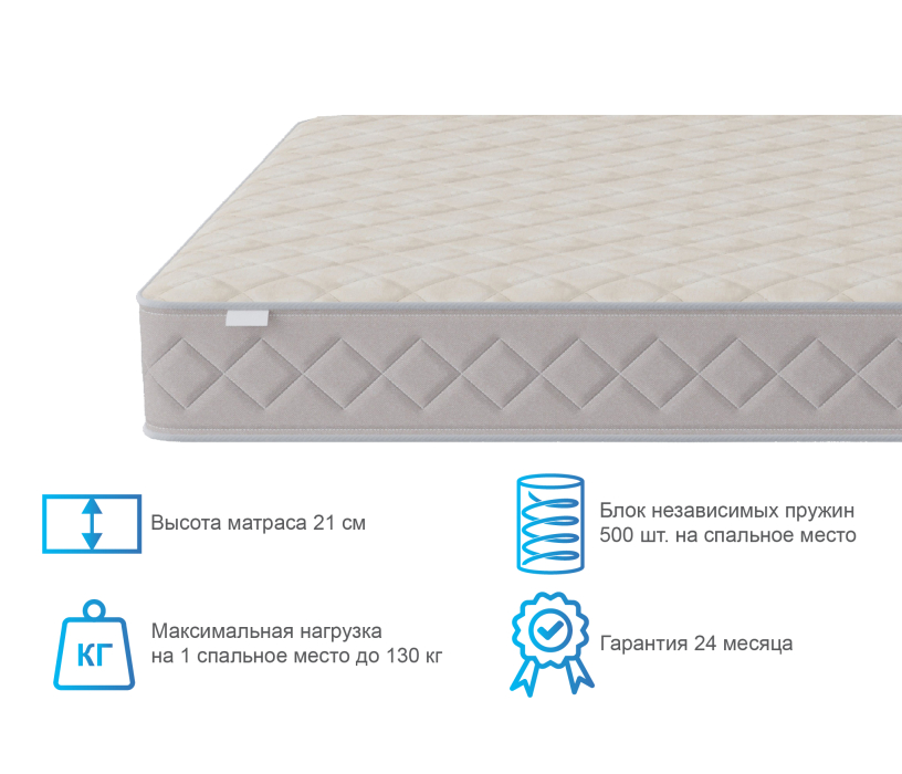 800 x 2000, Матрас Душевный 800*2000