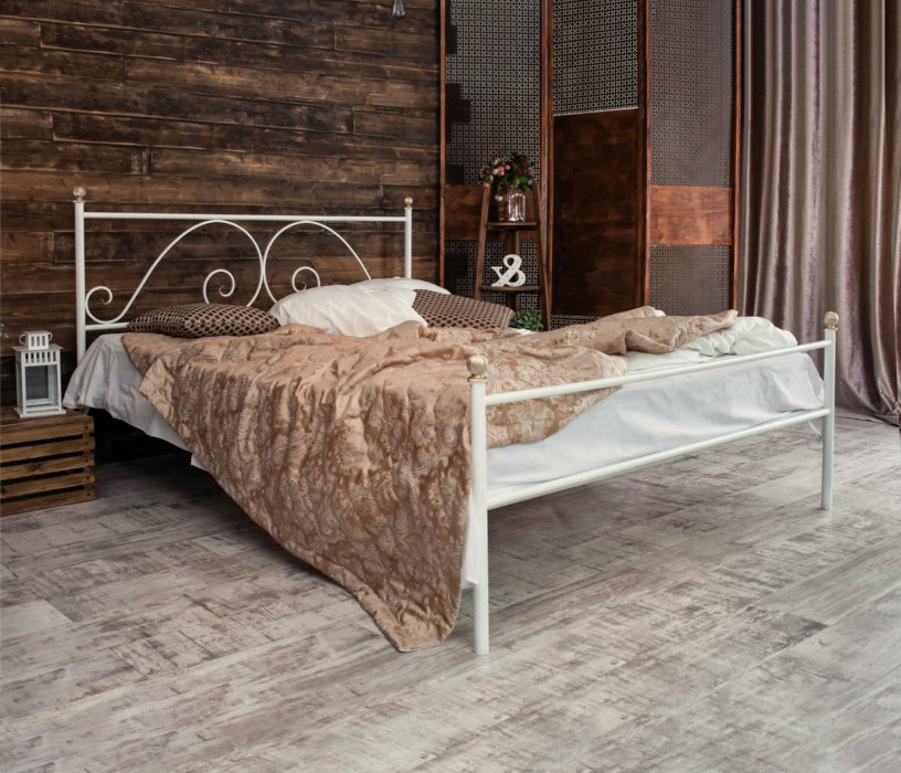 Кованые кровати, Кованая кровать Анталия 1.6 с одной спинкой