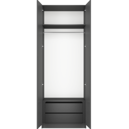 Шкаф распашной Е1 Локер 81x52.5x220 см, с модулем