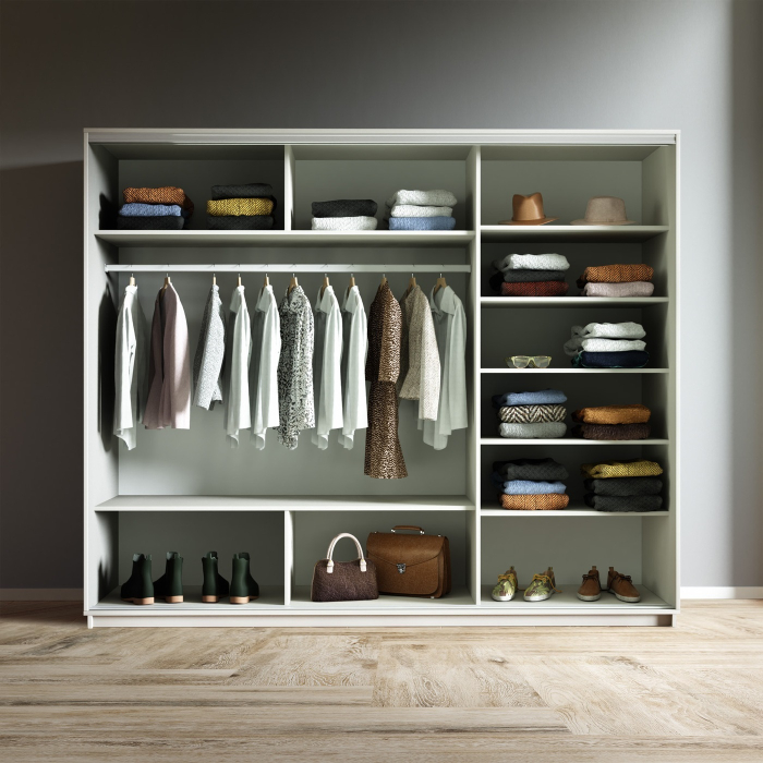 Шкафы-купе 3-х дверные, Шкаф-купе Экспресс 3-х дверный Фотопечать Шары Стекла 180х60х220