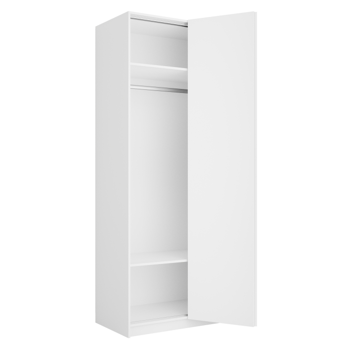 Шкафы распашные, Шкаф складной Е1 Локер ("Гармошка" с системой Push to Move/Правый)101х52,5х220 см