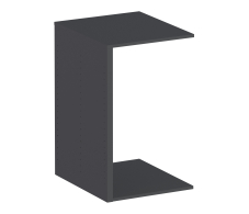 ГАРДЕРОБНЫЕ МАКС, Макс СБ-3229/1 Разделитель для каркасов Диамант серый