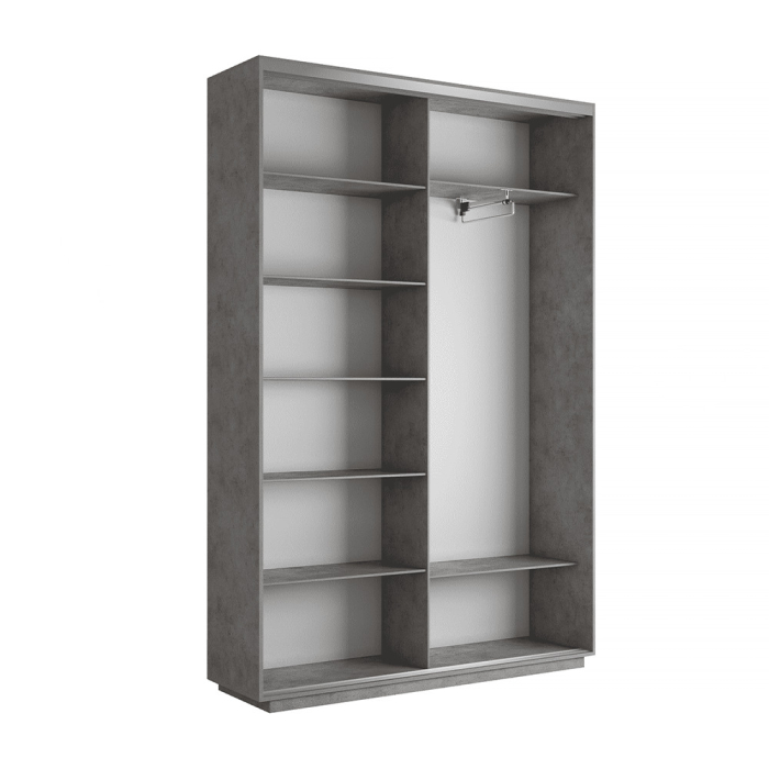 Шкафы-купе 2-х дверные, Шкаф-купе Экспресс 2-х дверный Фотопечать Квадрат Стекла 120х45х220