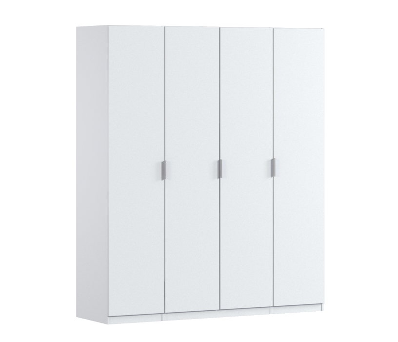 Для одежды, Шкаф четырехдверный Макс 2000 мм, вариант №3 (ЛДСП/МДФ)