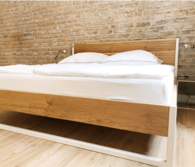 Кровати 160 см, Кровать в стиле лофт Ардено 1.6