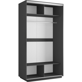 Шкаф-купе Экспресс Хит 2х дверный ДСП/Зеркало 120х60х220