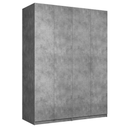 Шкаф складной Е1 Локер ("Гармошка" с системой Push to Move/Правый)162х52.5х220 см, с двумя модулями