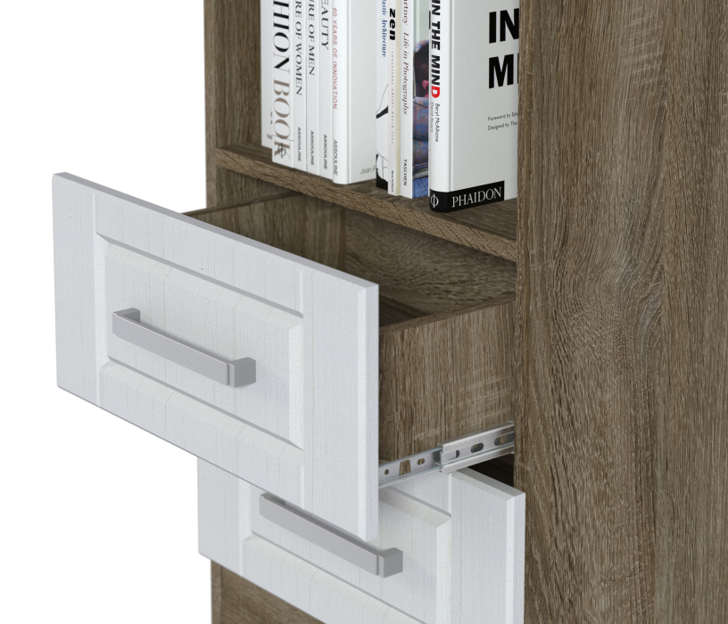 Шкафы пеналы, Пенал с ящиками Илона (Прованс) СБ-2631