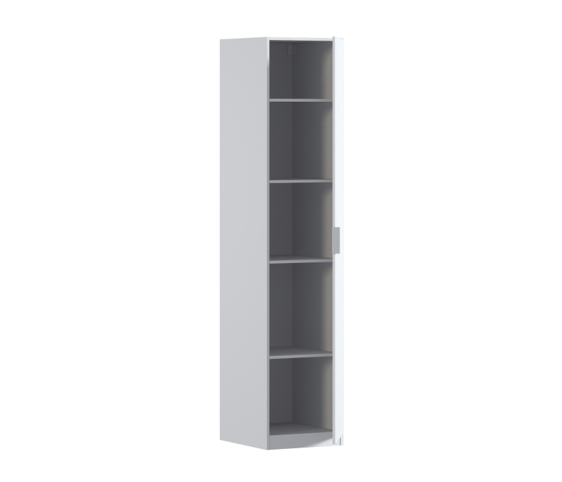 Для одежды, Шкаф однодверный Макс 500 мм, вариант №2 (ЛДСП/МДФ)