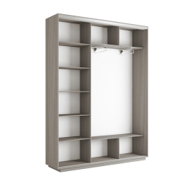 Шкаф-купе Экспресс 3-х дверный Фотопечать Калейдоскоп Стекла 180х45х240