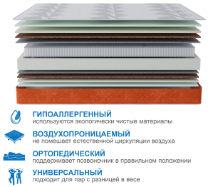 Матрас Слип-Соната в чехле Warmer 1600х2000