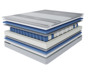 Матрас Сити-Альмерия в чехле Magnetic в скрутке 1800х2000