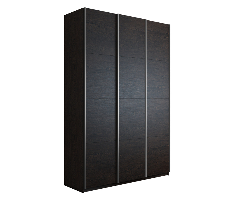 Шкафы-купе 3-х дверные, Шкаф Прайм трио ДСП 2300 x 2100 x 570