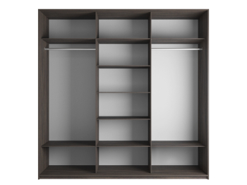 Шкаф-купе Эста 3-х дверный ДСП/Стекла фисташка/Доводчик 240х66х240