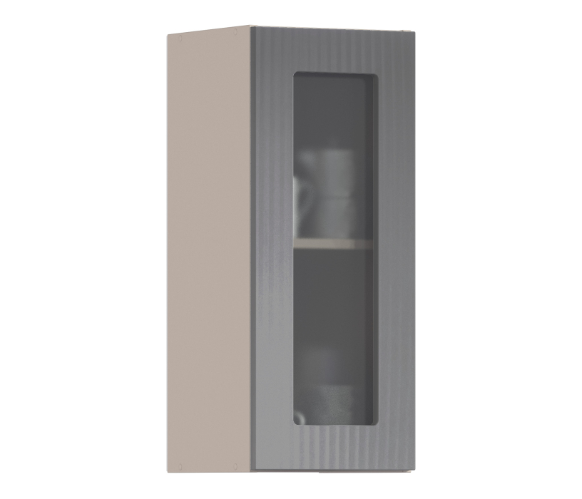 Роял, Роял шкаф навесной со стеклом 1 дв 30х72 см