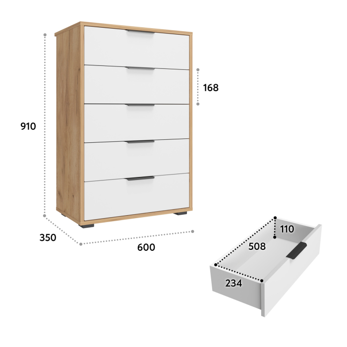 Комоды, Комод Оптима ОП-05