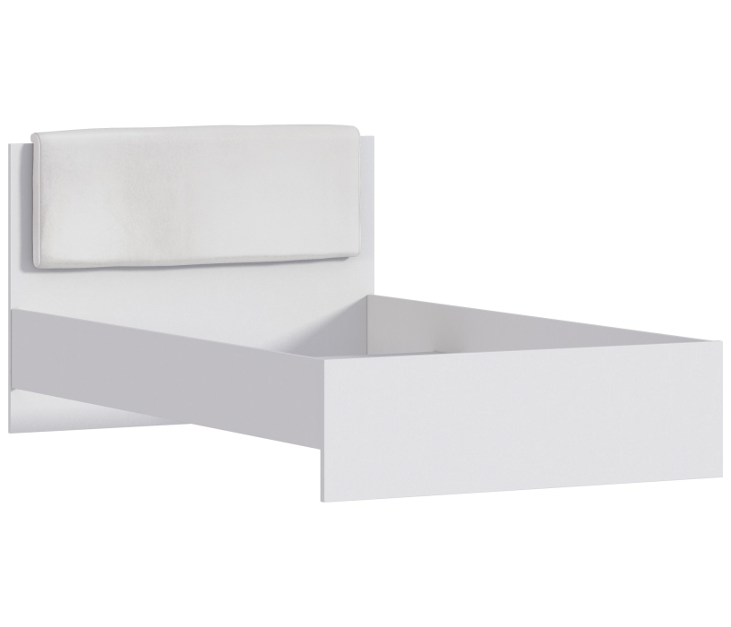 Кровати одноярусные, Веста СБ-2262 Кровать (1200) Белый с основанием