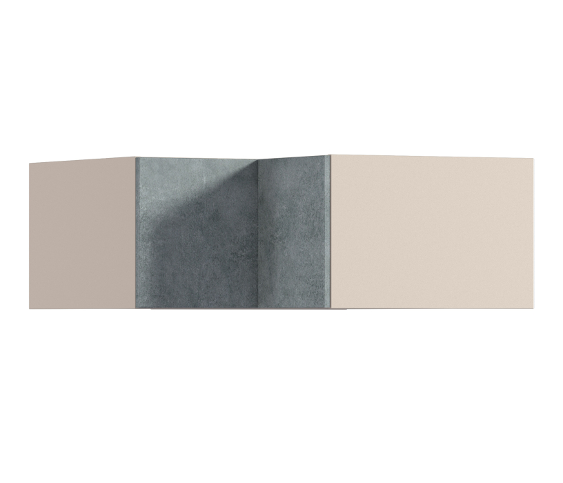 Регина, Регина шкаф навесной угловой 2 дв 90х36 см