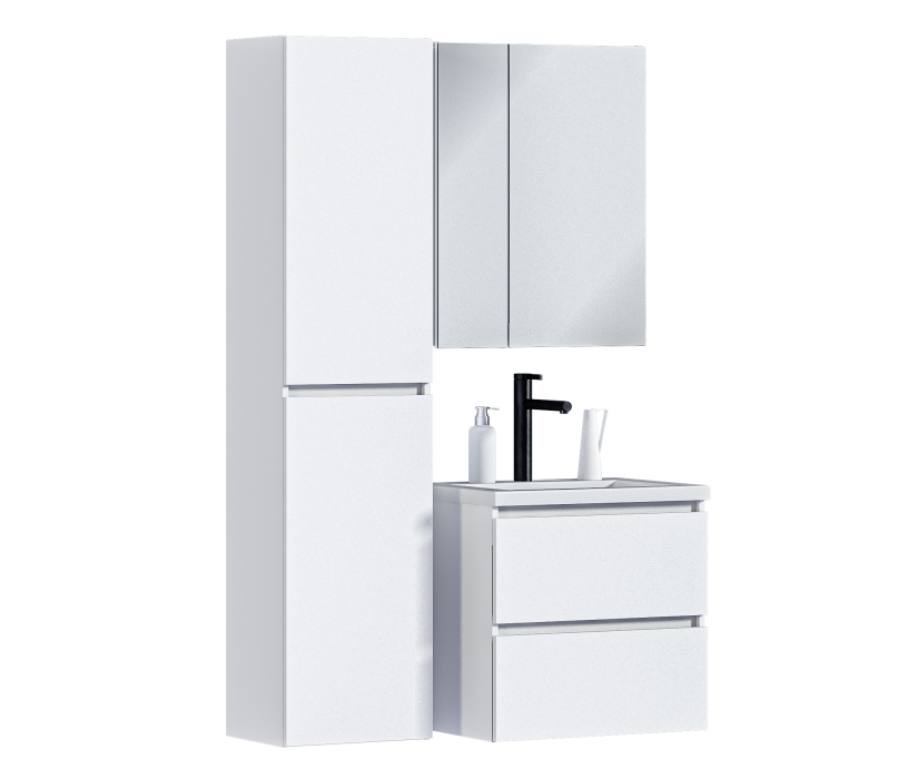 Мебель для ванных комнат, Набор для ванной Люкс-60 без раковины