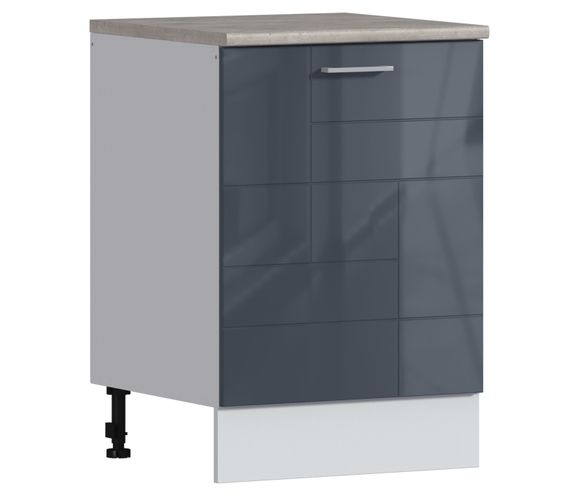 Неаполь, Неаполь шкаф 60 напольный с фасадом