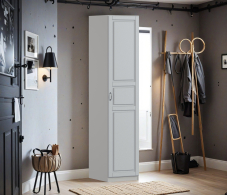 Для одежды, Шкаф однодверный Макс 500 мм, вариант №3 (ЛДСП/МДФ)