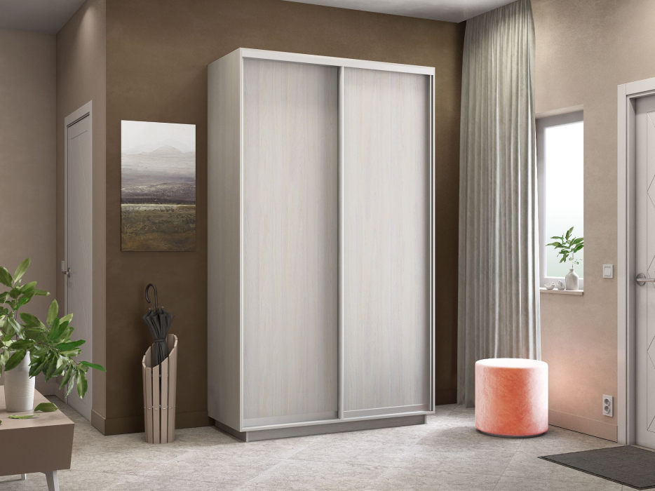 Шкафы-купе, Шкаф-купе Экспресс Элемент дуо 2200 x 1400 x 600