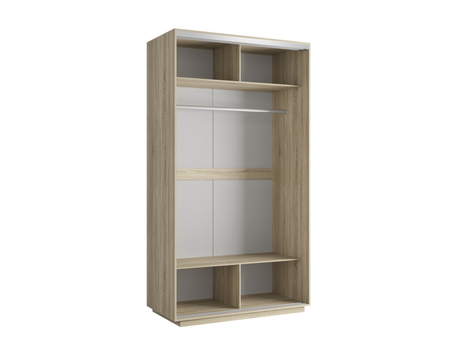 Шкафы-купе 2-х дверные, Шкаф-купе Экспресс Хит 2х дверный Зеркала 120х60х220