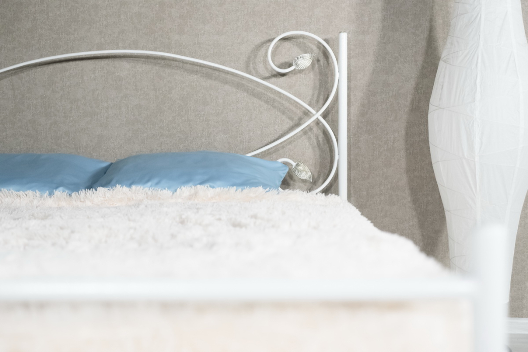 Двуспальные, Кованая кровать Виктория 1.8 с одной спинкой