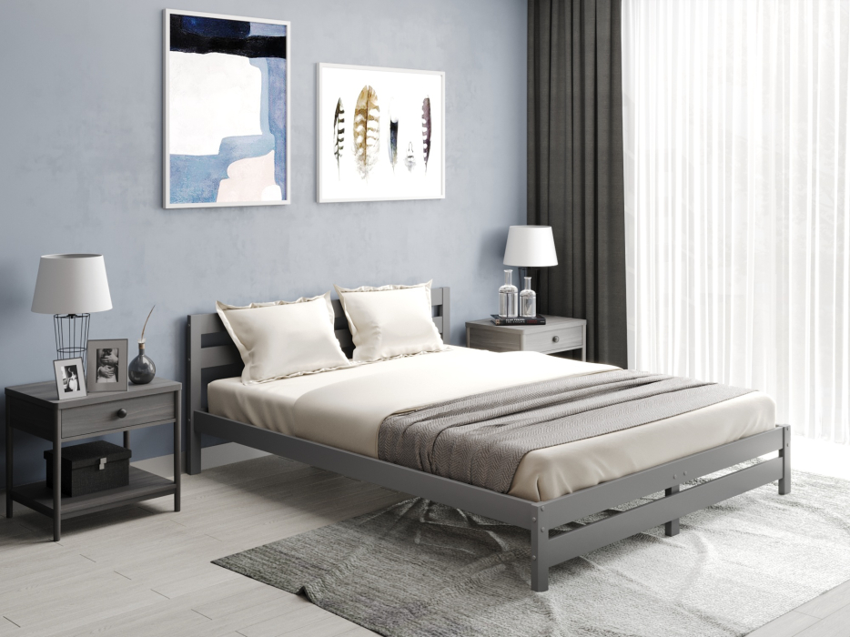 Кровати из массива, Кровать полутораспальная "MAMAMIA" 140х200