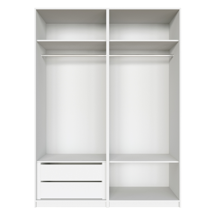 Шкафы распашные, Шкаф распашной Е1 Локер 162х52.5х220 см, с модулем