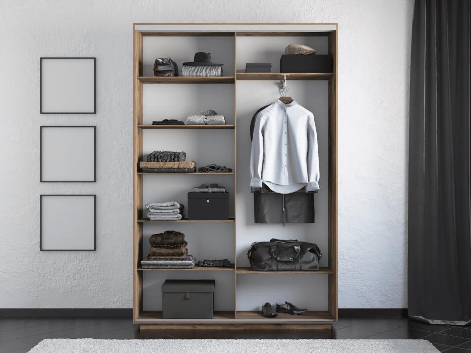 Шкафы-купе 2-х дверные, Шкаф-купе Экспресс 2-х дверный Фотопечать Калейдоскоп Стекла 160х45х220