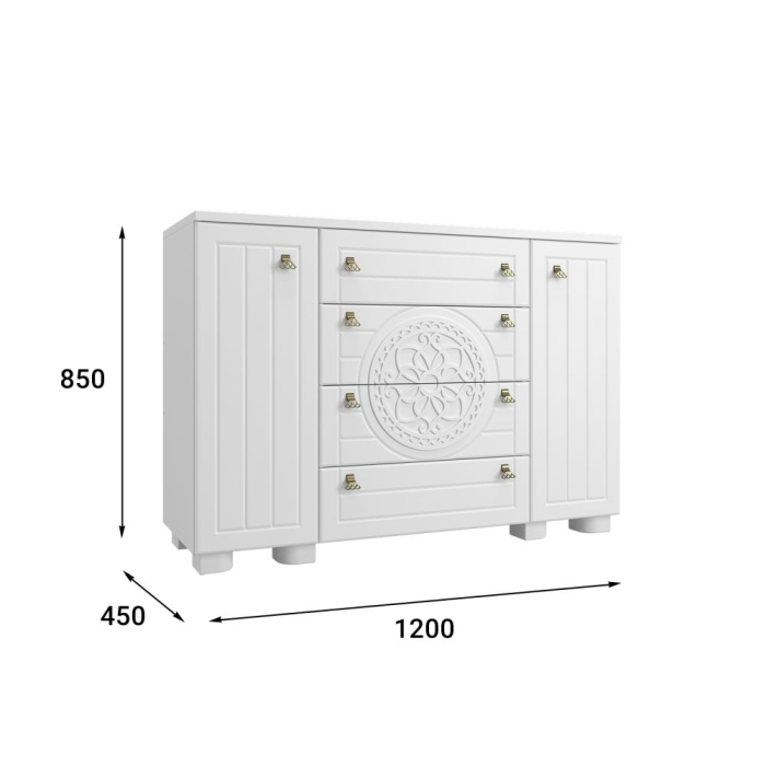 Комоды, Комод Монблан МБ-36К