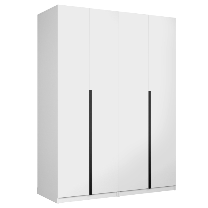 Шкафы распашные, Шкаф складной Е1 Локер ("Гармошка") 162х52.5х220 см, с двумя модулями