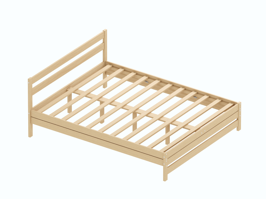 Кровати из массива, Кровать двуспальная "MAMAMIA3" 140х200