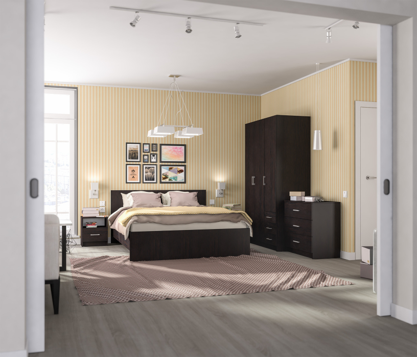 Двуспальные, Кровать (1600) Терра СБ-2526