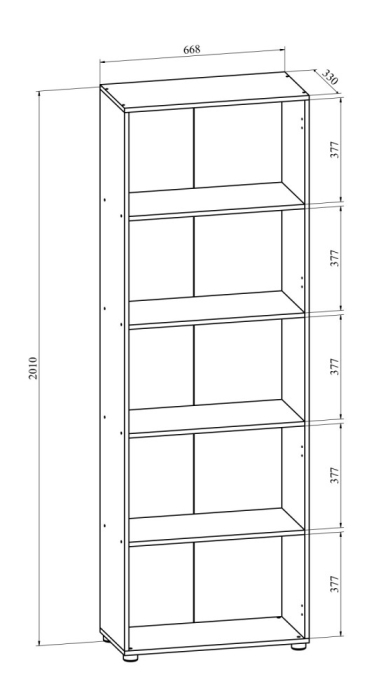 Шкафы распашные, Шкаф-пенал ОФ-302К